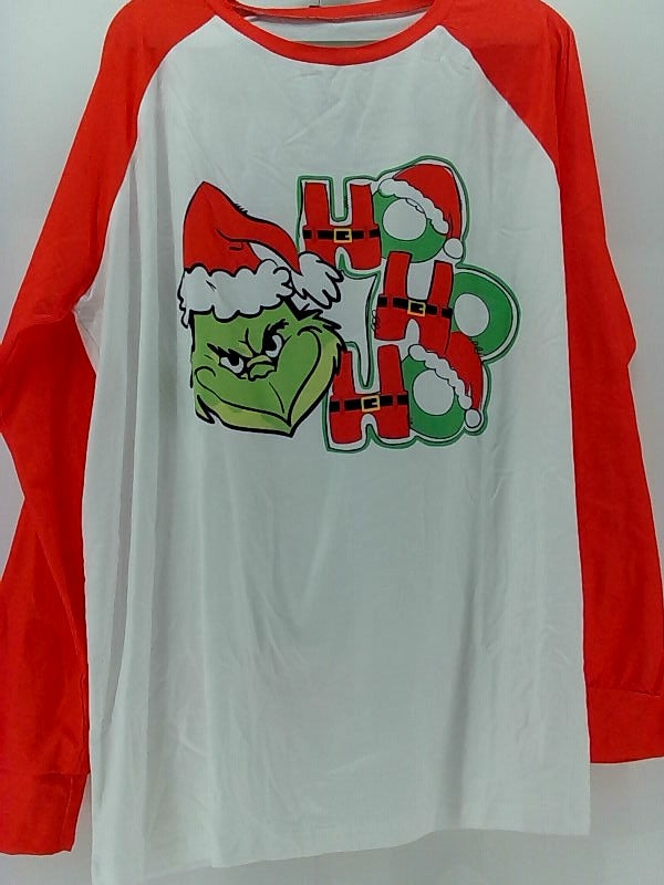 Men's Grinch Christmas Pajama Set - XL