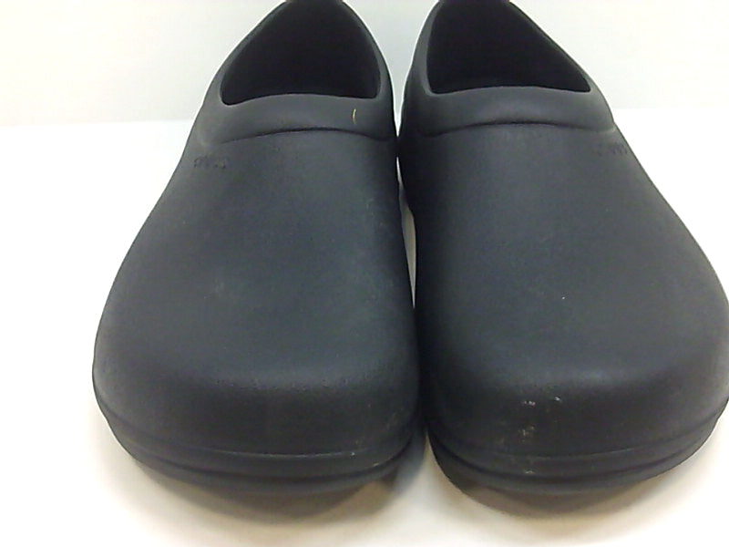 Crocs Men's On-the-Clock Work Slip On Clogs - Size 12 M US Men