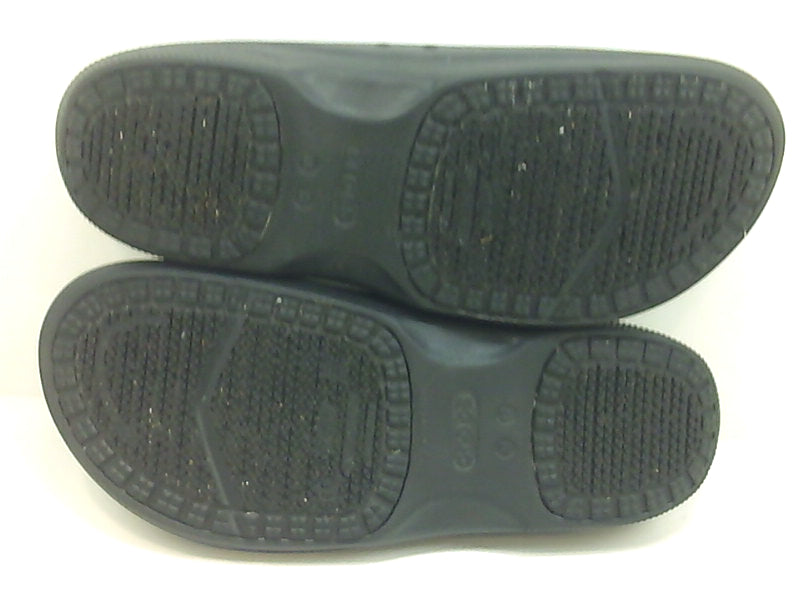 Crocs Men's On-the-Clock Work Slip On Clogs - Size 12 M US Men