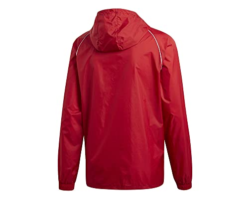 Adidas Men's Rain Jacket Power Red - Size Large