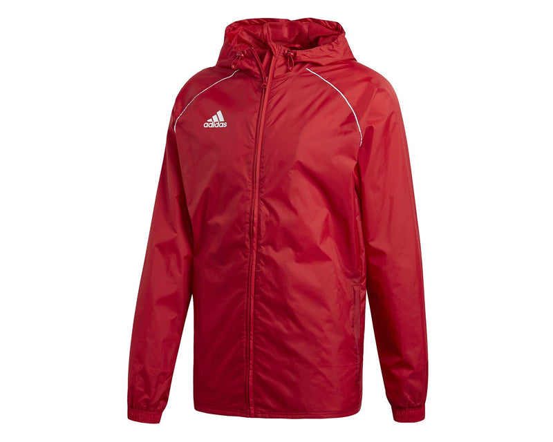 Adidas Men's Rain Jacket Power Red - Size Large