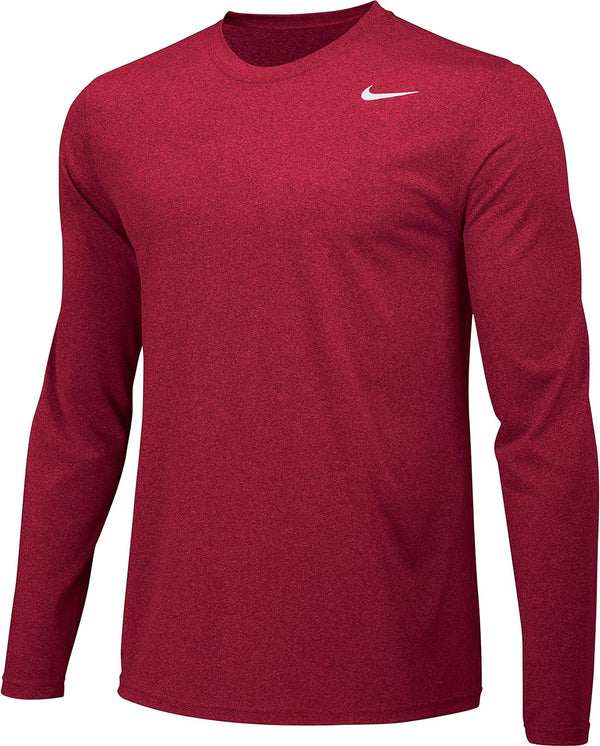 Nike Men's Red Long Sleeve Shirt Large