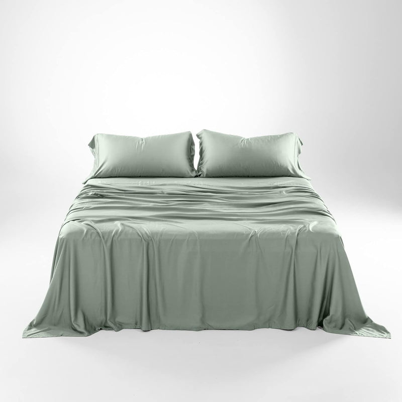 Cooling Pillowcase and Sheet Sets King Size, Spring Sage