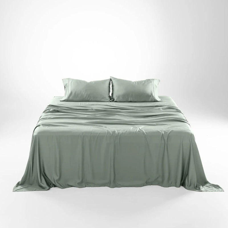 Olive Crate Eucalyptus Cooling Pillowcase and Sheet Sets Queen Size Color