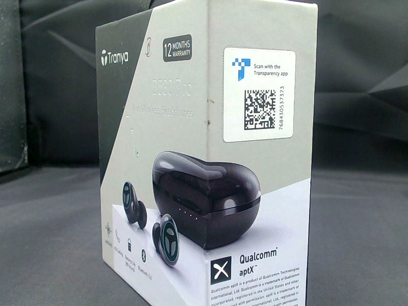 Tranya B530 Pro True Wireless Earbuds with Charging Case