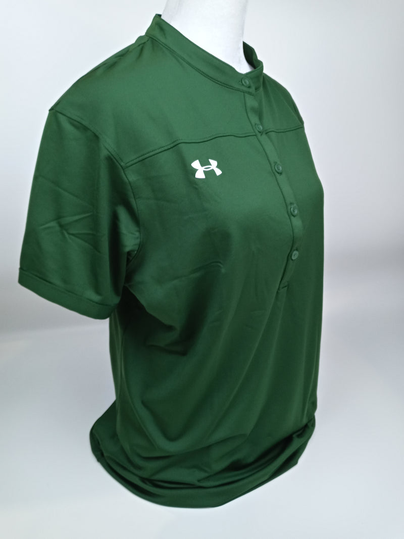 Under Armour Women Size XLarge Green Heatgear T-Shirt
