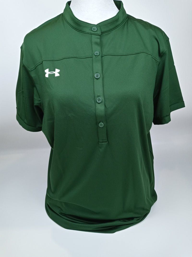 Under Armour Women Size XLarge Green Heatgear T-Shirt