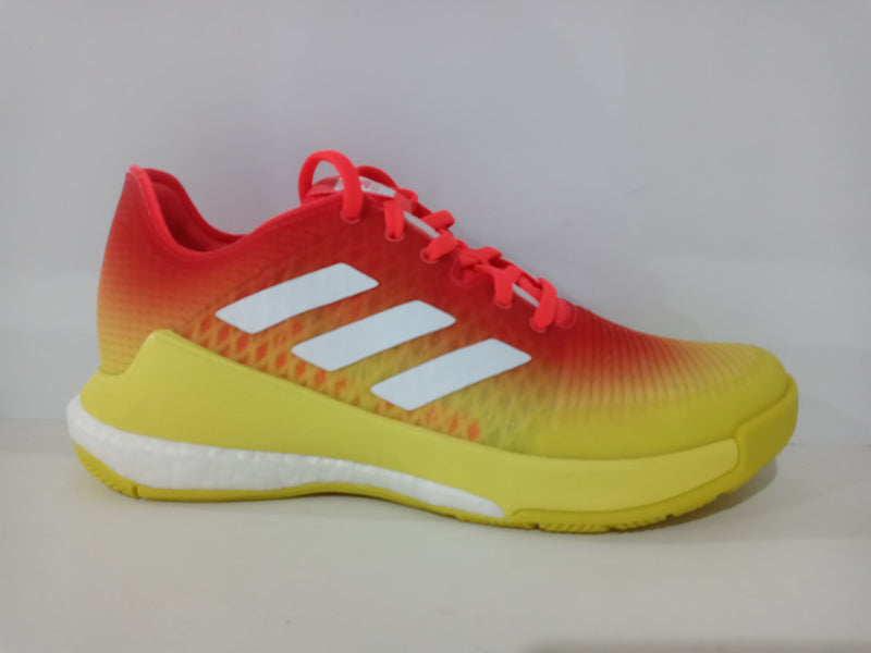 Adidas Women's Cross Trainer Solar Red Yellow Size 6.5 Pair of Shoes