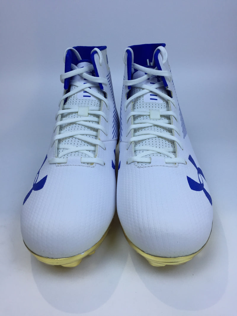 Under Armour Men Team White Blue Size 13 Pair of Shoes