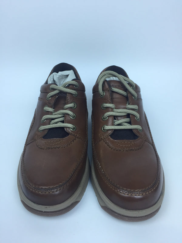 Rockport Men's World Tour Classic Brown Leather Size 6 M Pair Of Shoes