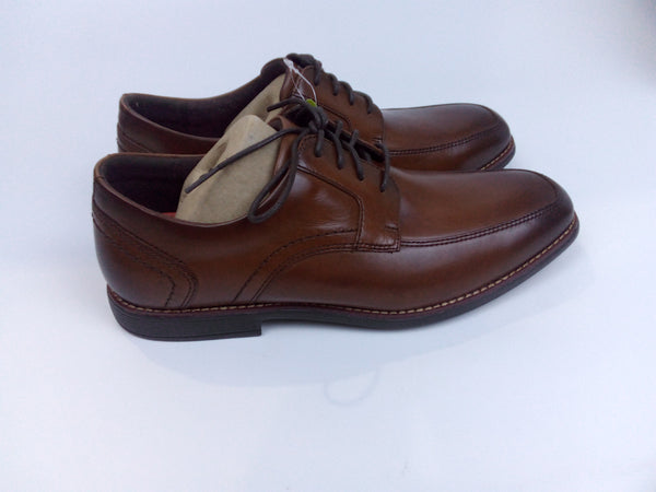 Rockport Men's Slayter Oxford New Brown Gl 8.5 W US Pair of Shoes
