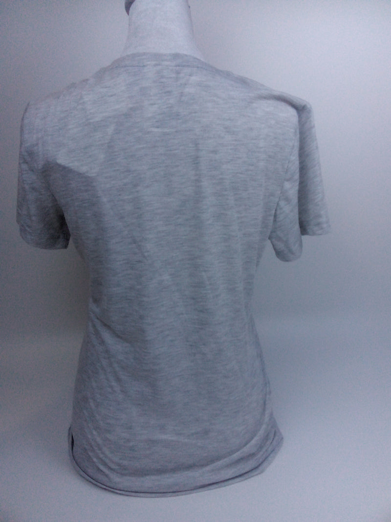 Reebok Crossfit Read Tee Light Grey Heather Small Tops