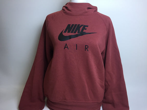 Nike Womens NSW AIR Hoodie BB-X-Small-Brown Hoodie