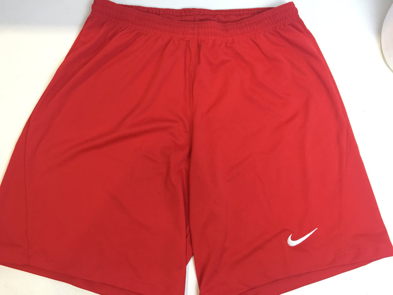 Nike Men's Soccer Park III Shorts-Red-Medium