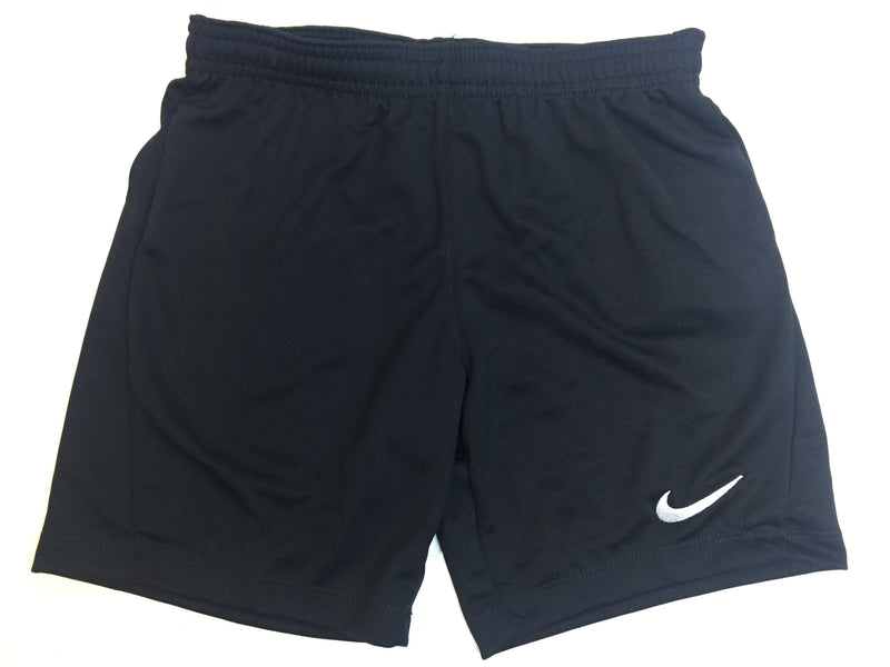 Nike Men Youth Park III Shorts (Small, Black/White)
