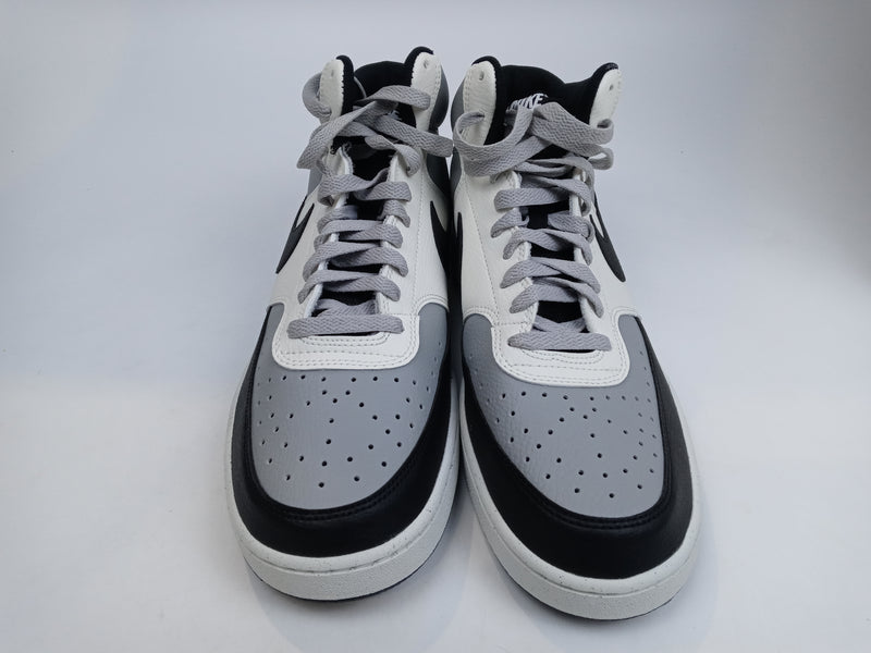 Nike Court Vision Mid NN Unisex Shoes Size 12, Color: Light Smoke Grey/Black-Sail