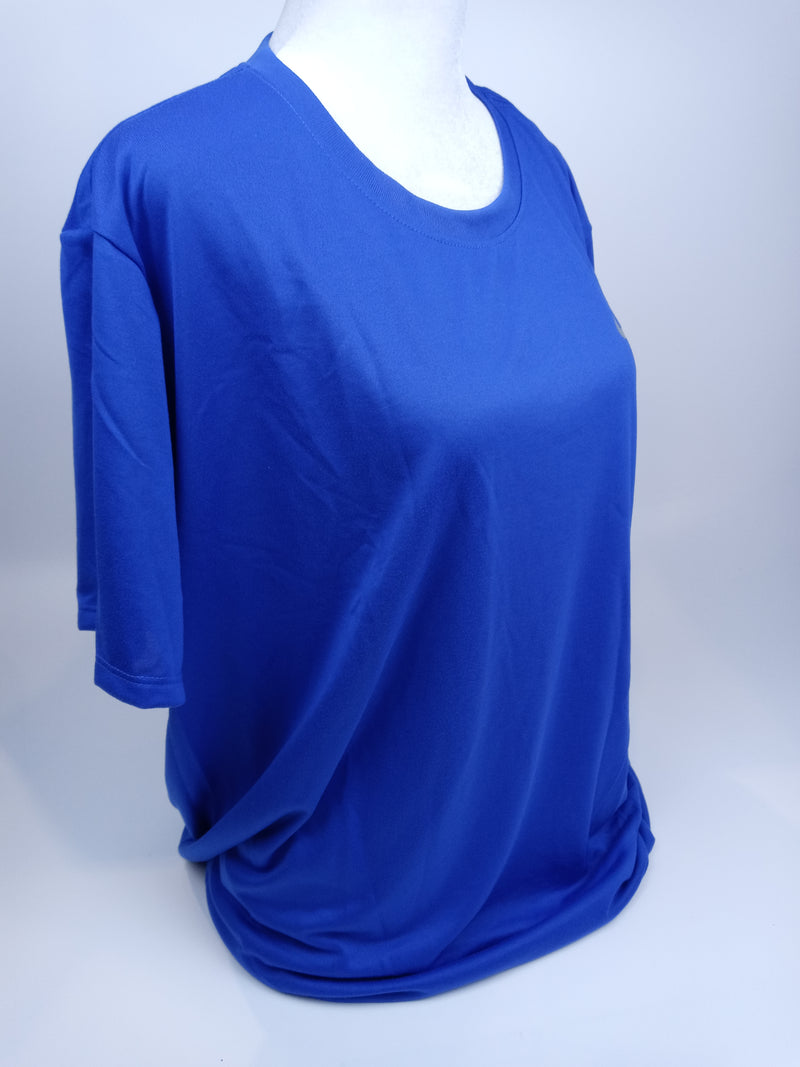 Nike Women's Legend Short Sleeve Crew T-shit Alpha Size 2xl Royal