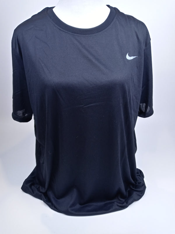 Nike Womens Legend Short Sleeve Crew T-Shirt (as1, Alpha, xx_l, Regular, Regular, Black)