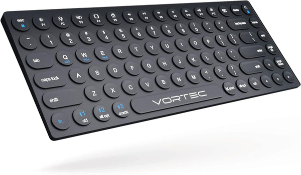 Vortec Bluetooth Keyboard for Ipad Iphone Android Apple Windows