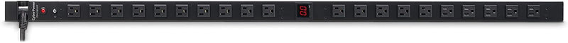 CyberPower PDU15MV20 F Metered PDU 20-Outlets rack mount 0U 15 A