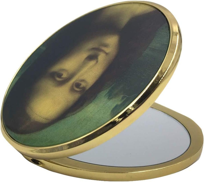 Parastone Leonardo Davinci Mona Lisa Pocket Purse Handbag Cosmetic Museum Magnification Mirror