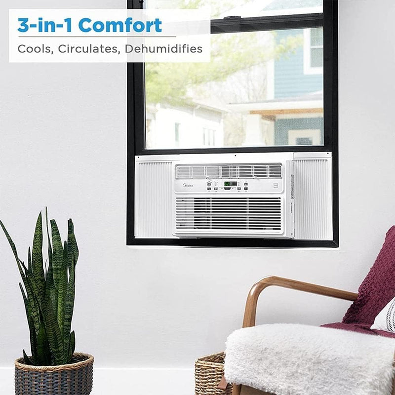 Midea 12000 BTU EasyCool Window Air Conditioner with Remote Control