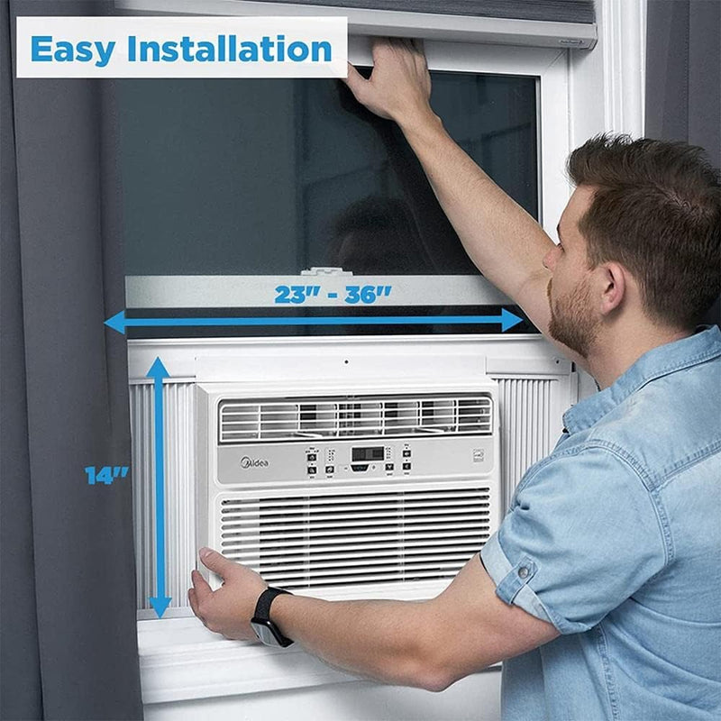 Midea 12000 BTU EasyCool Window Air Conditioner with Remote Control