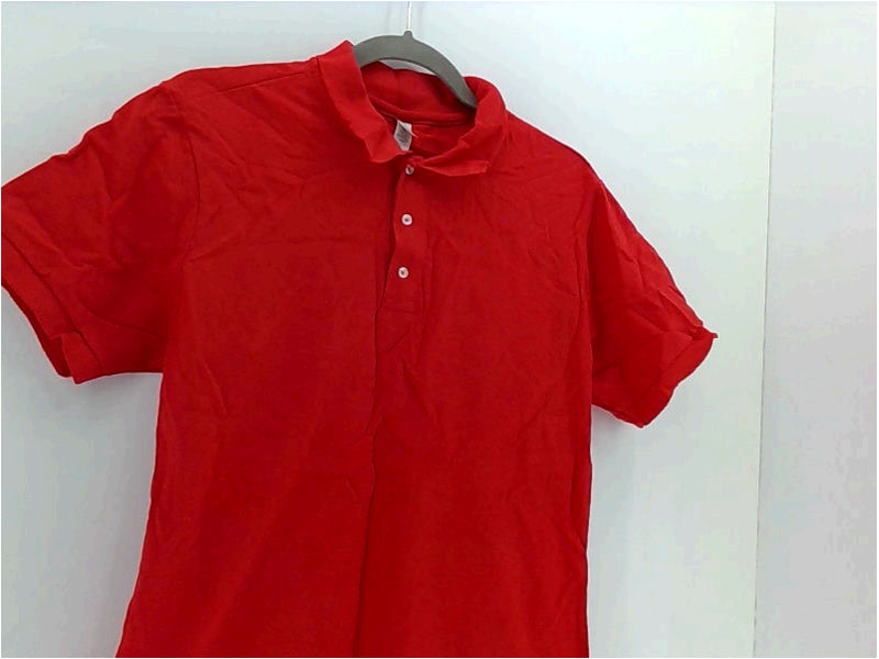 Jerzees Womens Polo Regular Short Sleeve Polo Color Red Size Small