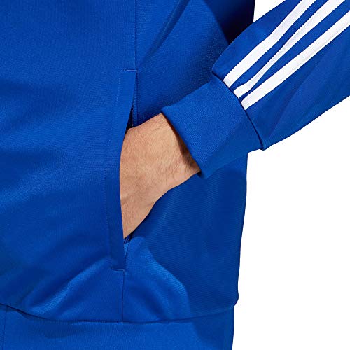 Adidas Tiro 19 Men's Track Jacket Bold Blue/White XX-Large