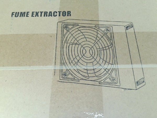 Black Fume Extractor for Soldering and Electronics Projects