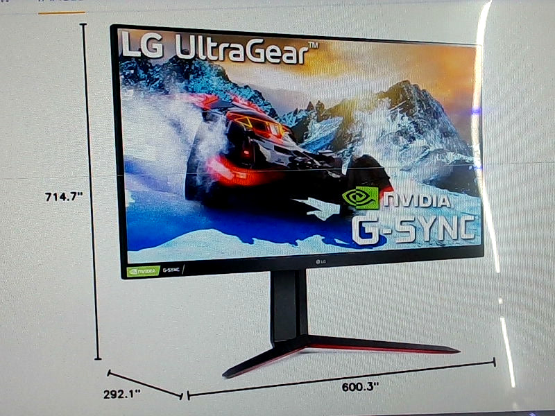 Lg Ultragear Qhd 32 Inch 165hz Hdr10 Monitor Black