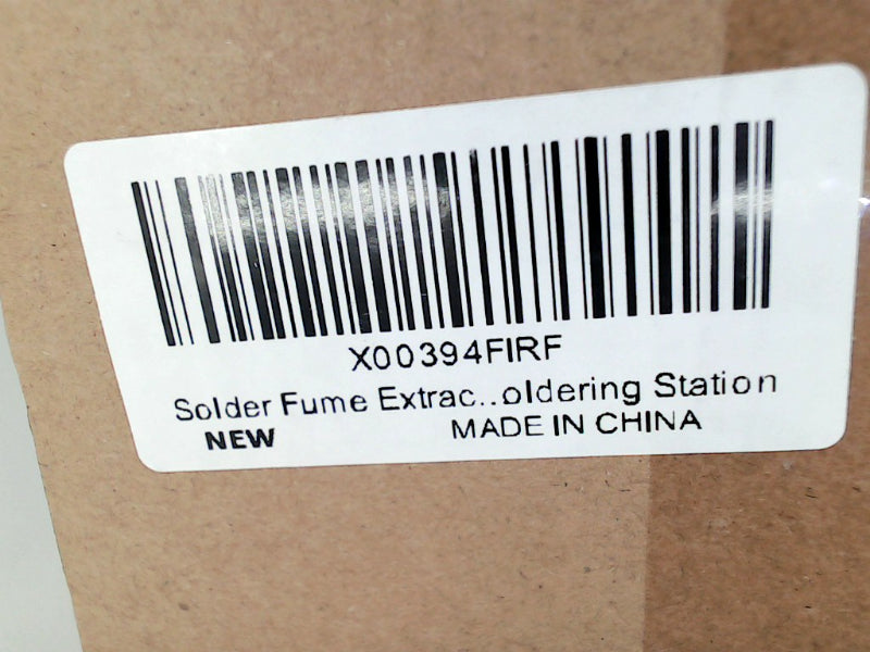 Black Fume Extractor for Soldering and Electronics Projects