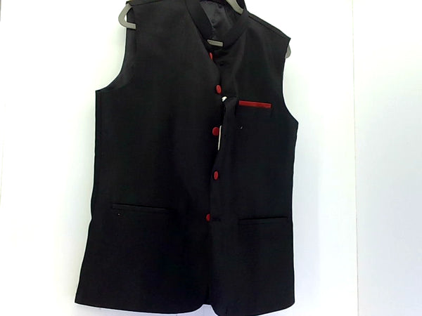 Wintage Mens Waistcoat Regular Blazer Color Black Size 40
