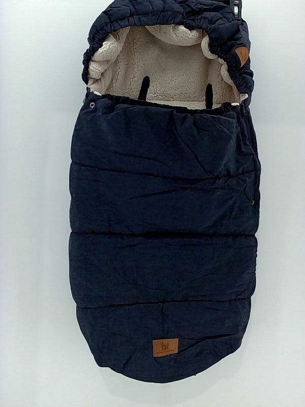 Deluxe Navy Stroller Footmuff for Babies