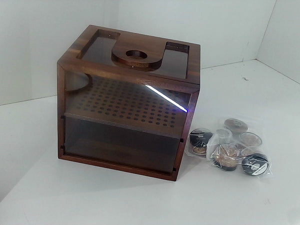 Pilbar Culinary Smoker Box Brown