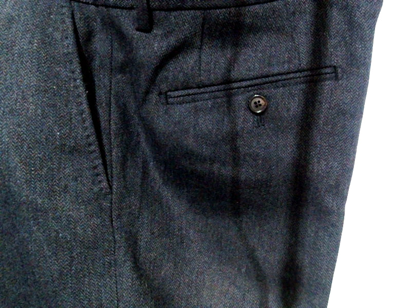 Lafaurie Mens Churchill Pants Regular Zipper Dress Pants Size 44 Indigo 3