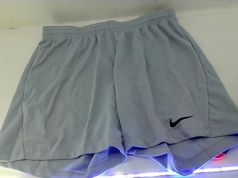 Nike Men's Park III Athletic Shorts Small Silver