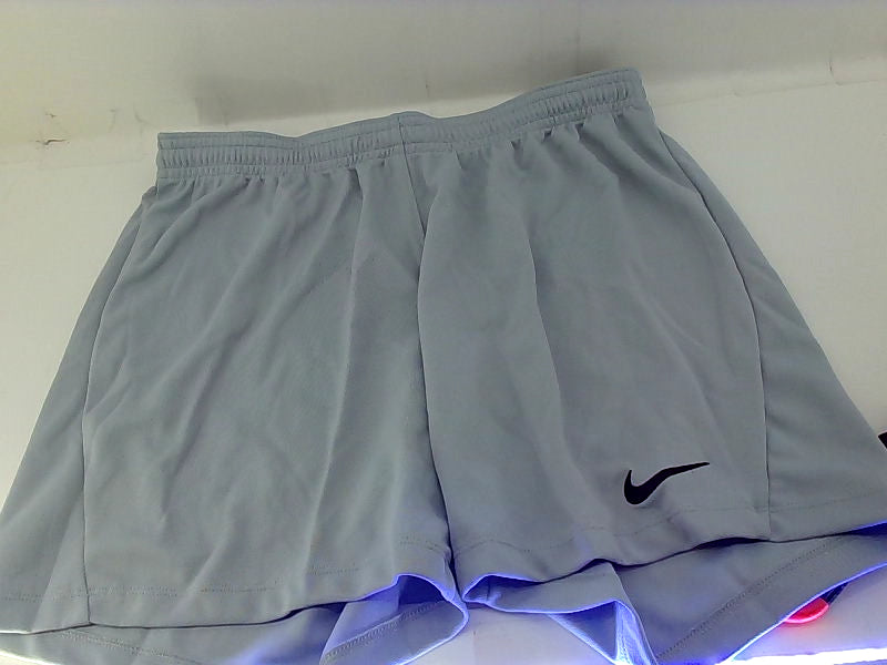 Nike Men's Park III Athletic Shorts Small Silver