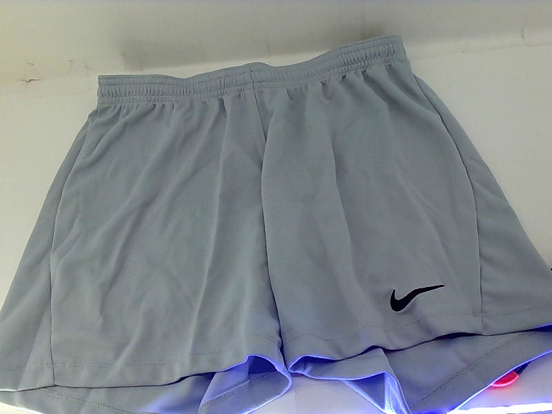 Nike Men's Park III Athletic Shorts Small Silver