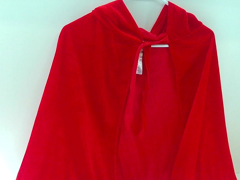 Cardinal Red Hooded Cape - Costume Accessory