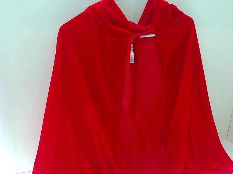 Cardinal Red Hooded Cape - Costume Accessory