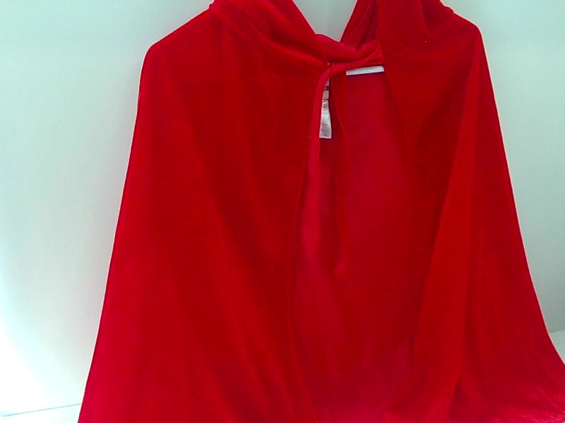 Cardinal Red Hooded Cape - Costume Accessory