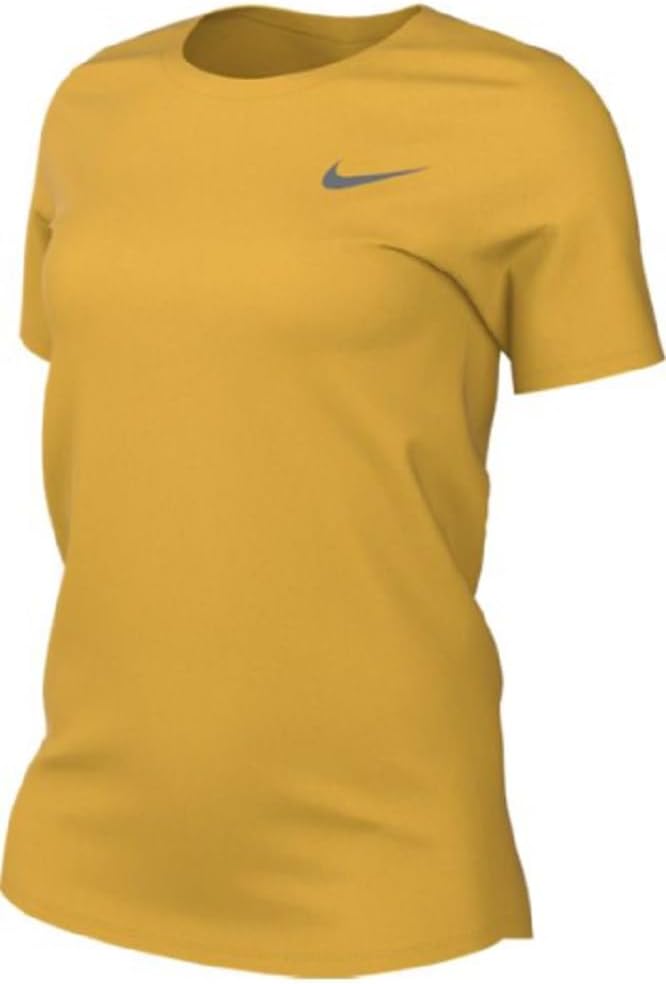 Nike Womens Legend Short Sleeve Crew T-Shirt Color Bright Ceramic Size Large