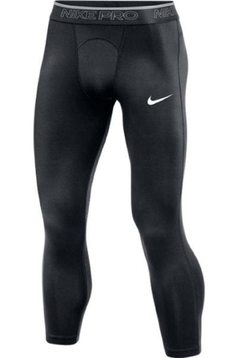 Nike Mens Pro 3 or 4 Length Training Tight Color Black Size Small Pant