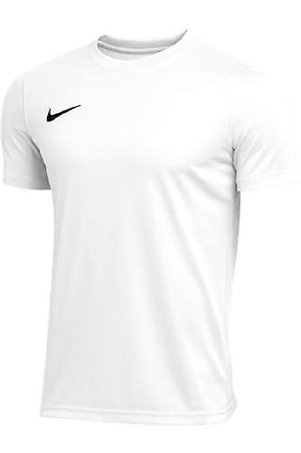 Nike Youth Park VII Short Sleeve Shirt White Medium T-Shirt