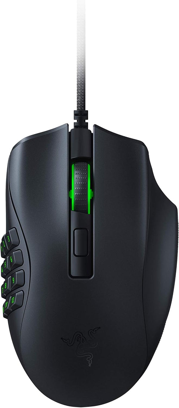 Razer Naga X Wired MMO Gaming Mouse with Chroma RGB Lighting