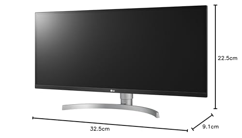 Lg Ultrawide 34 Inch Fhd Monitor 34wk650 W Ips Hdr10 Amd Freesync White