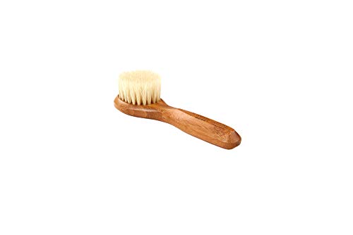 Facial Cleansing Brush Natural Bristle Wood Handle