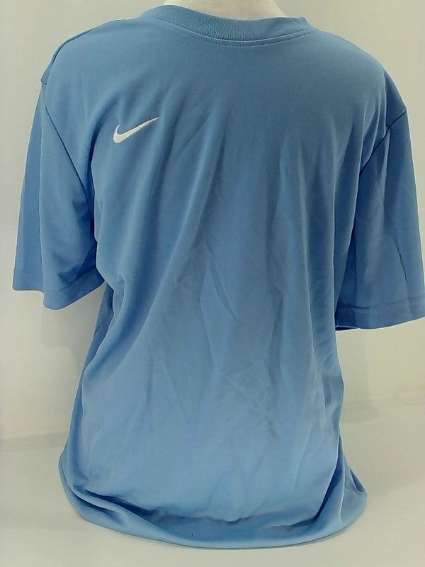 Nike Mens Park Short Sleeve Stretch Active T-Shirt Color Light Blue Size Large