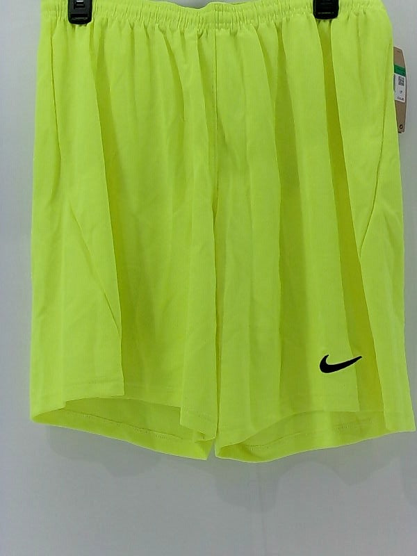 Nike Mens Dry Park Lll Short Relaxed Fit Pull On Active Shorts Color Volt Size X-Large